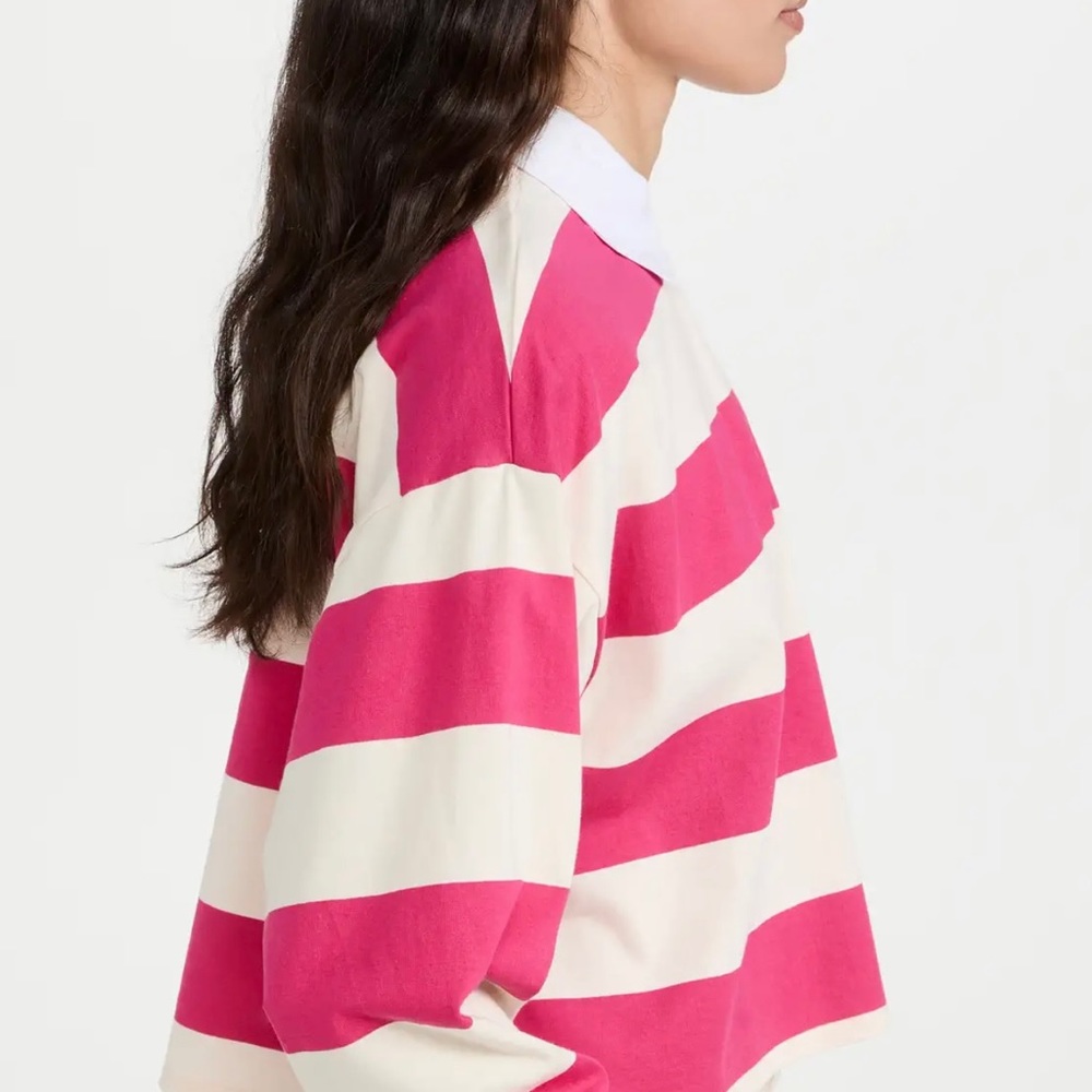 - NWT-Rebecca Minkoff
Gwen Rugby Shirt - Picture 5 of 10